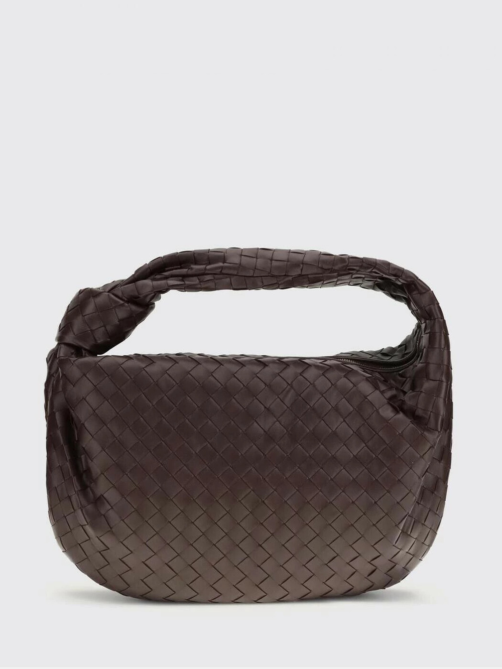 Bottega Veneta Jodie Intrecciato Hobo Bag Leather Red